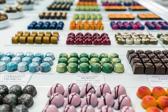 Csokoládéboltok a világ körül